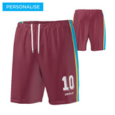 STRIDE SHORTS 5 - MAROON